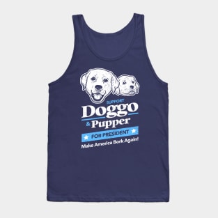 Doggo Pupper For President T-Shirt Tank Top